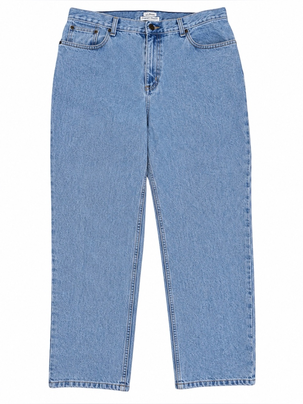 .L.Bean Original Fit Relaxed Jeans Women’s 16 Regular High Rise 100% Cotton